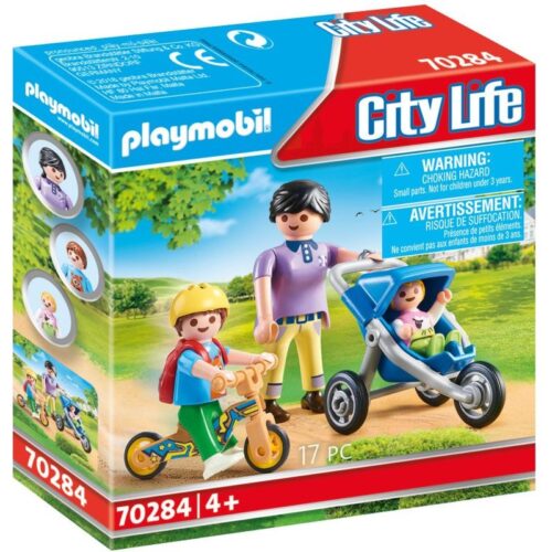Playmobil City Life Μαμά Και Παιδάκια